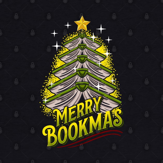 Merry Bookmas. Ugly Christmas Tree. by KsuAnn